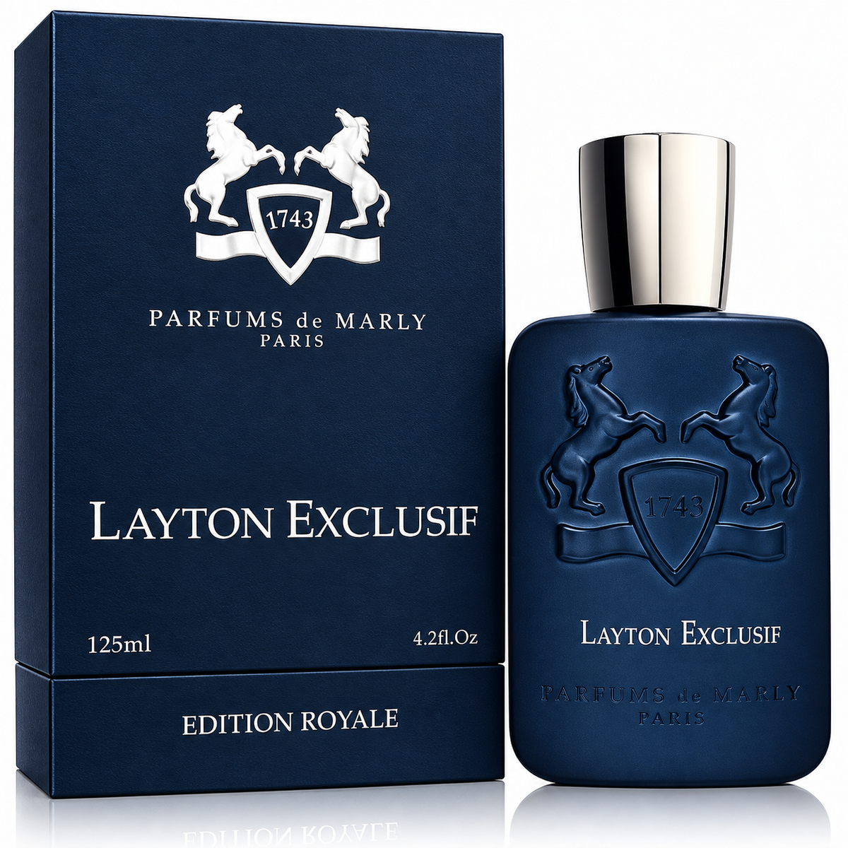 Parfums de Marly Layton Exclusif Eau de Parfum for Men – 4.2 oz (125 ml)