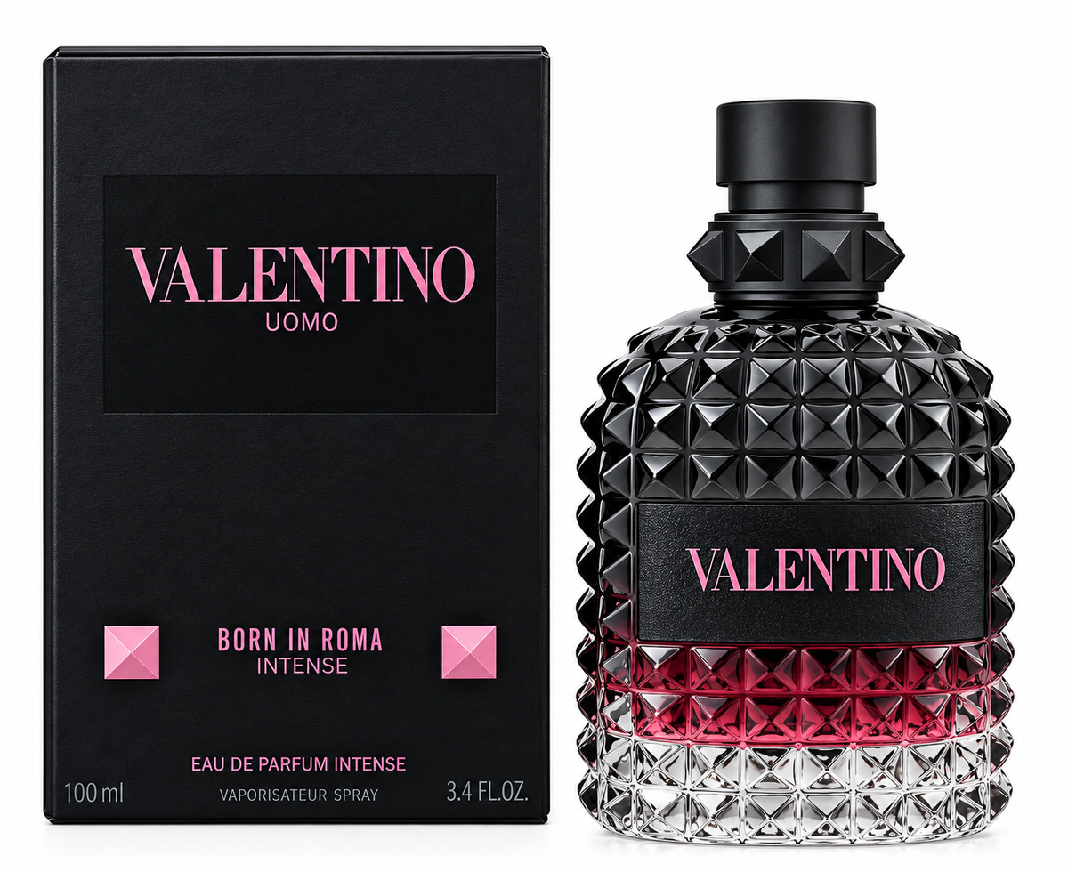 Valentino Uomo Born in Roma Intense Eau de Parfum for Men – 3.4 oz / 100 ml